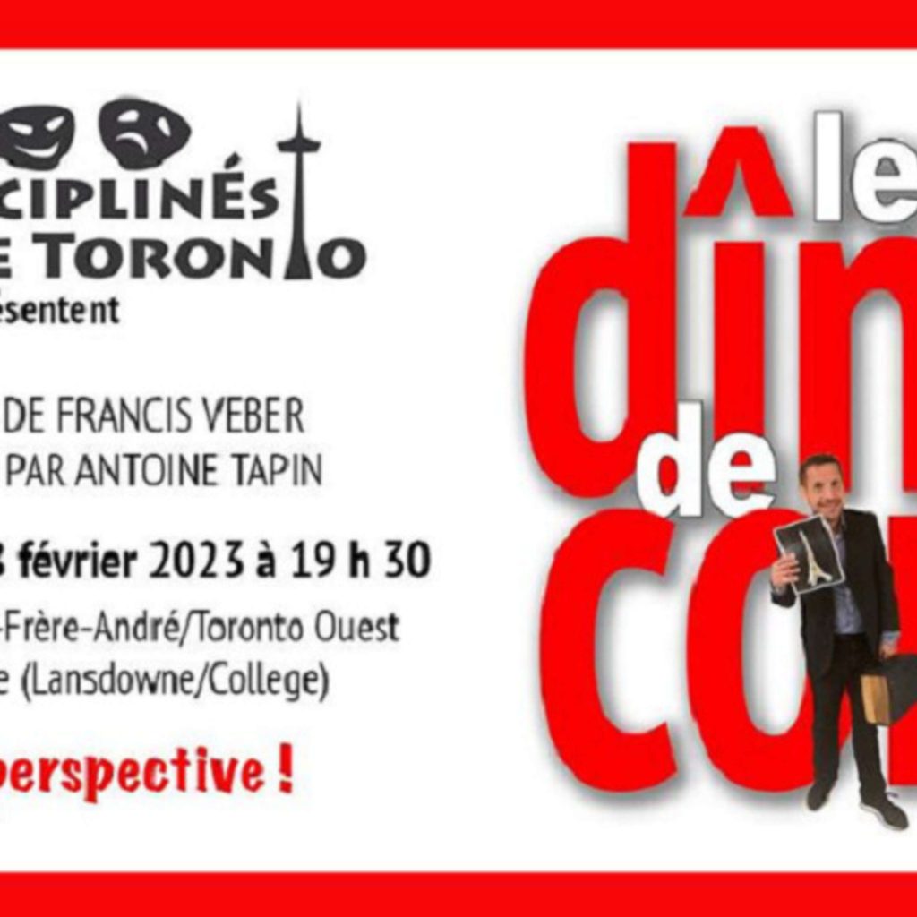 THÉÂTRE : Antoine Tapin metteur en scène, présente l’hilarante pièce Le dîner de Cons !