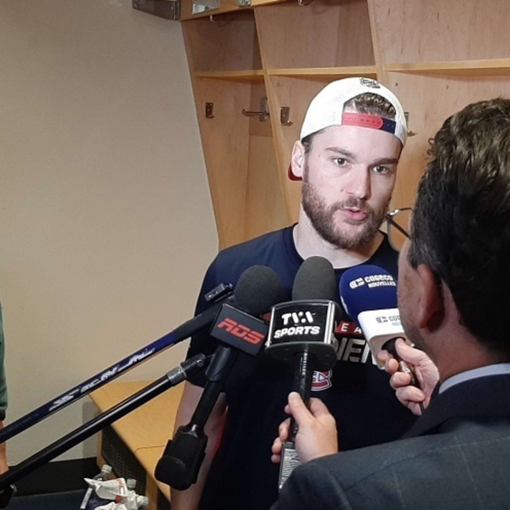 SPORTS : Retrouvez l’interview du joueur québécois de Montréal, Jonathan Drouin