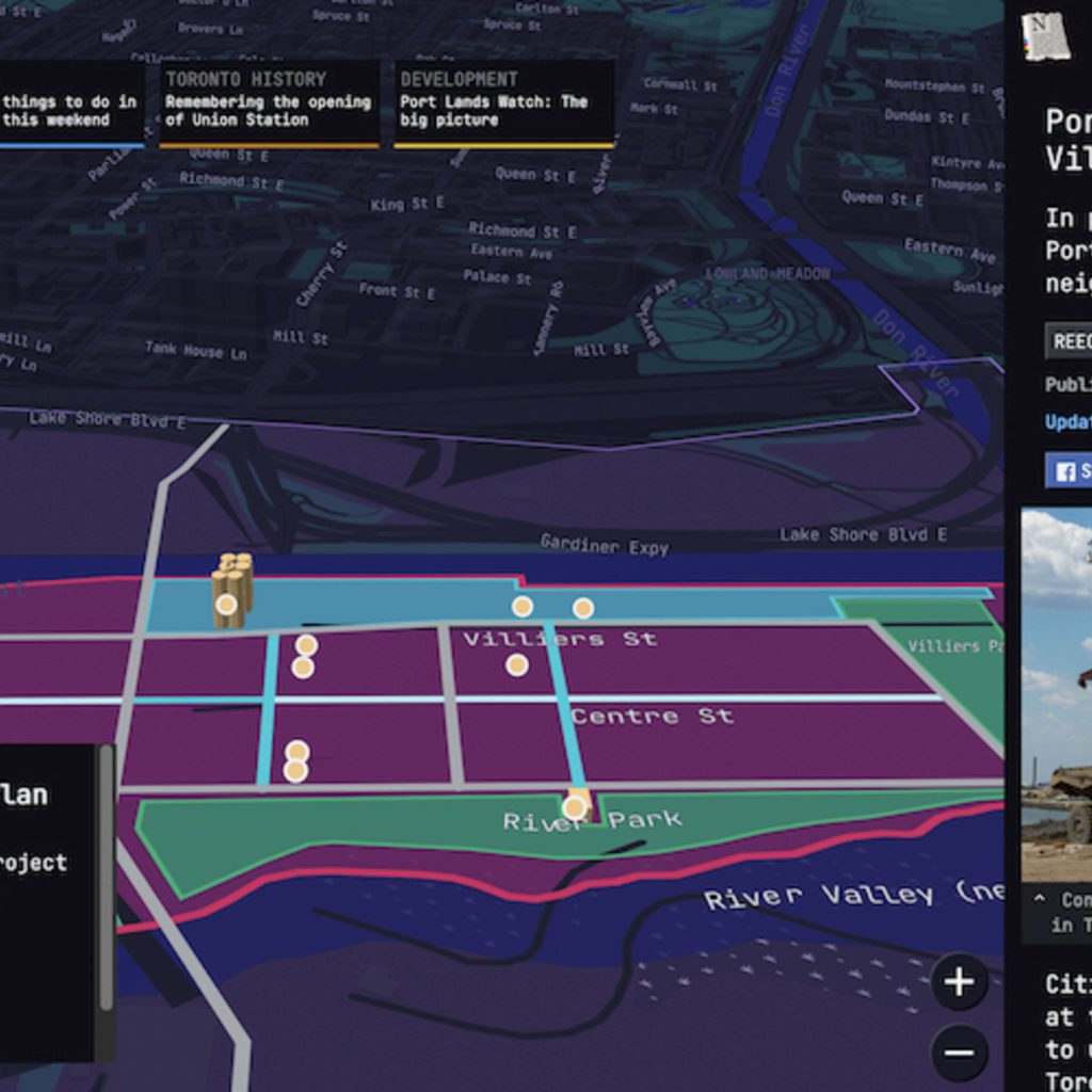 REPORTAGE – Plongée immersive dans la ville de Toronto et de ses data