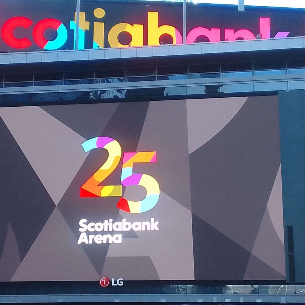 SPORT – La Scotiabank Arena célèbre son 25e anniversaire