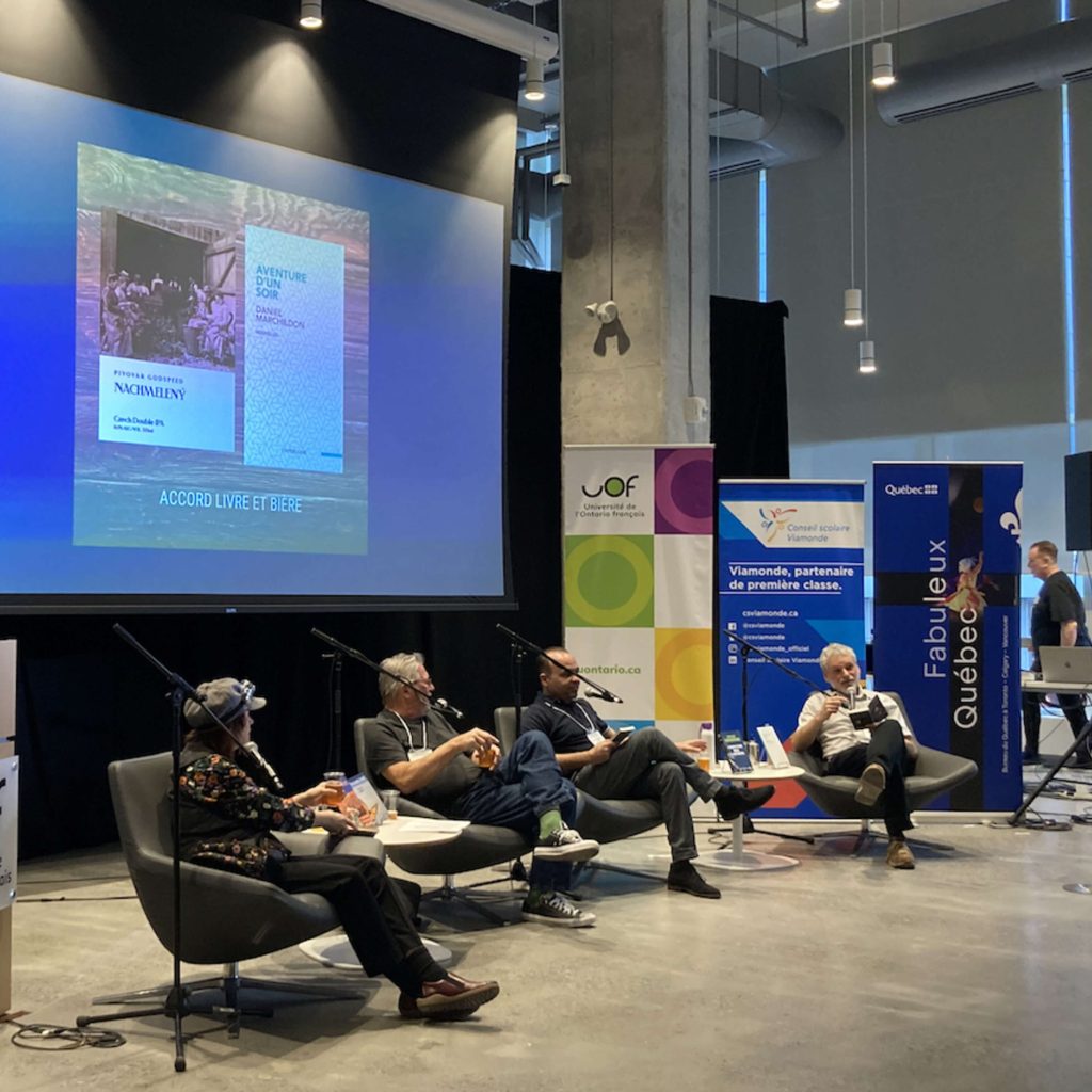 REPORTAGE – Accord bières & livres francophones au Salon du Livre de Toronto