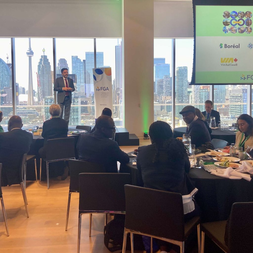 REPORTAGE – La Côte d’Ivoire visite le forum franco-ontarien des affaires