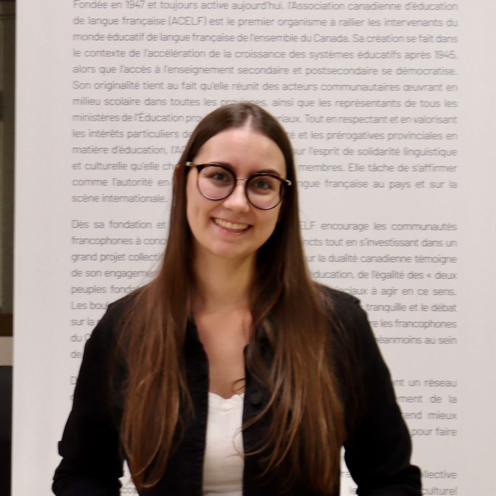 Marie-Pierre Heroux, finaliste de la catégorie leader étudiant des prix RelèveON