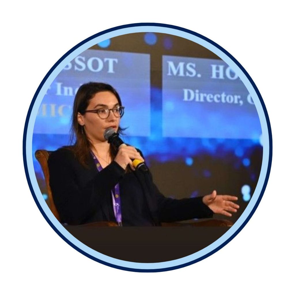 Hortense Fanouillaire, finaliste des prix RelèveON dans la catégorie jeune cadre