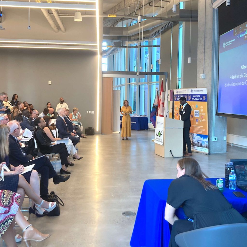 REPORTAGE – Le Centre Francophone du Grand Toronto dévoile son rapport annuel à l’UoF