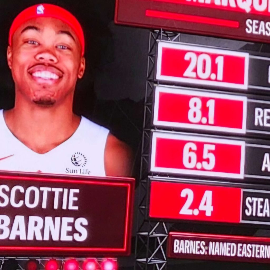 SPORT – Les Raptors signent une 6e victoire en 7 matchs