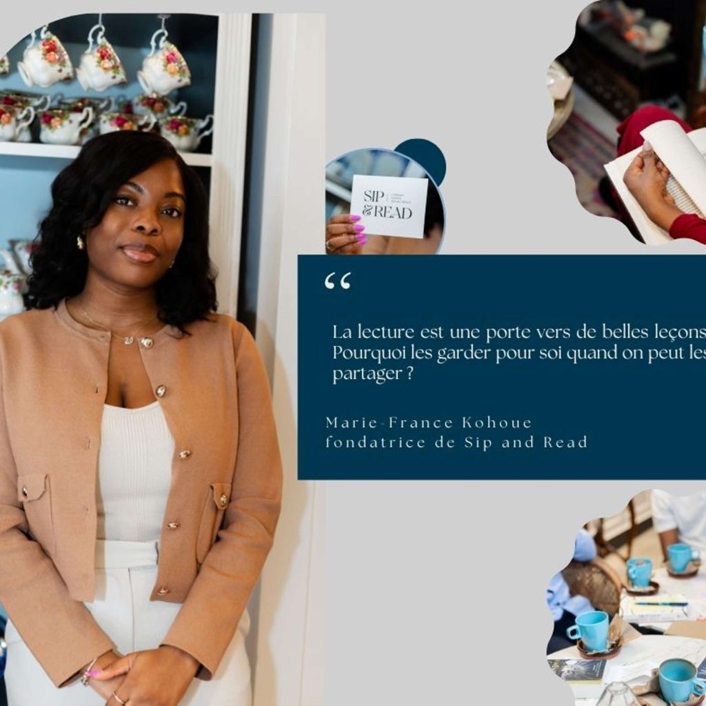 ENTREVUE – Sip and Read, la vision de Marie France Kohoue