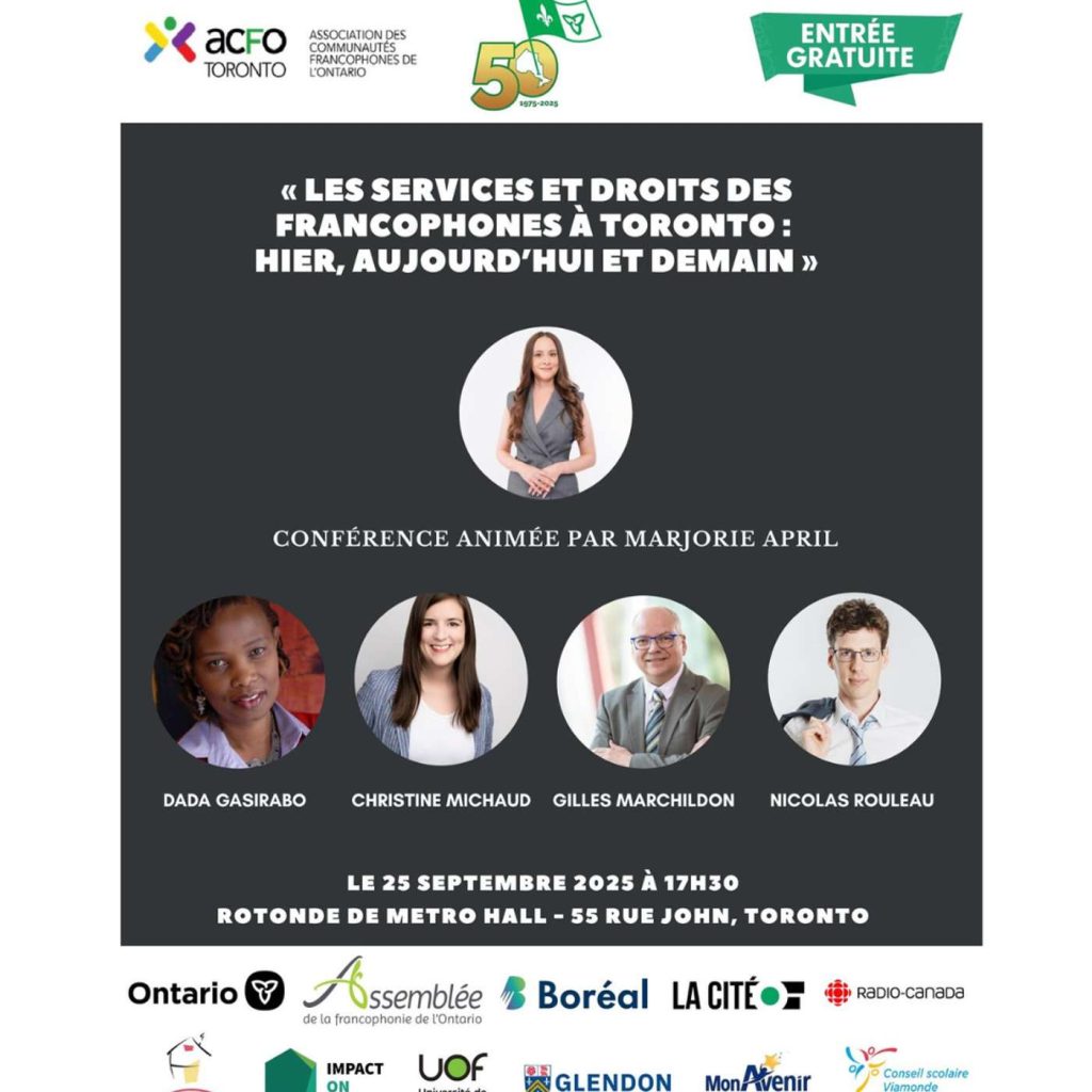 ENTREVUE – 50 ans de fierté franco-ontarienne : l’ACFO-Toronto vous convie aux célébrations