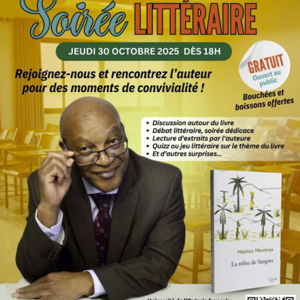ENTREVUE – Melchior Mbonimpa à Toronto : une soirée littéraire à ne pas manquer